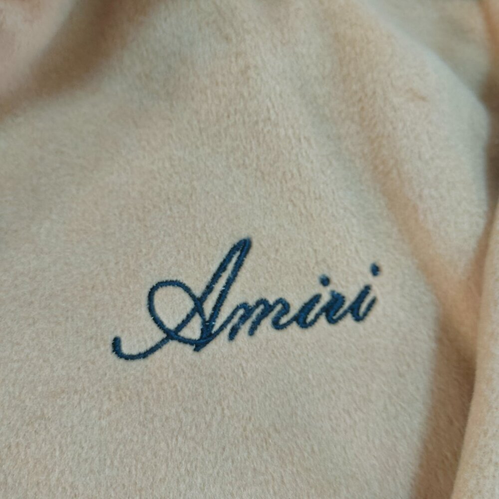 Amiri Varsity Jacket Bomber Brown Wool Size L - Picture 3 of 8